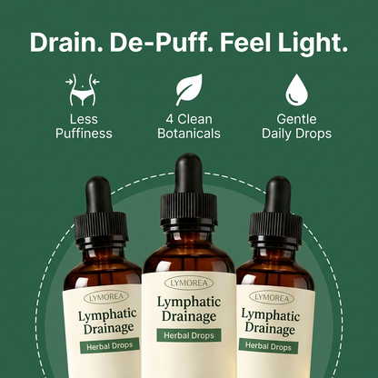 Drain, de-puff, feel light